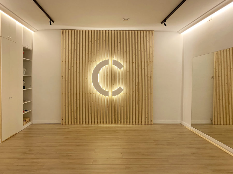 pilates studio branding design