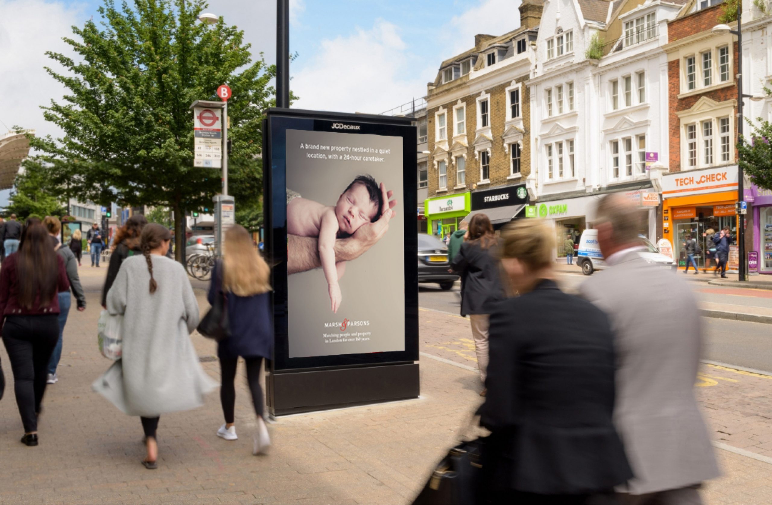 Marsh & Parsons campaign in London