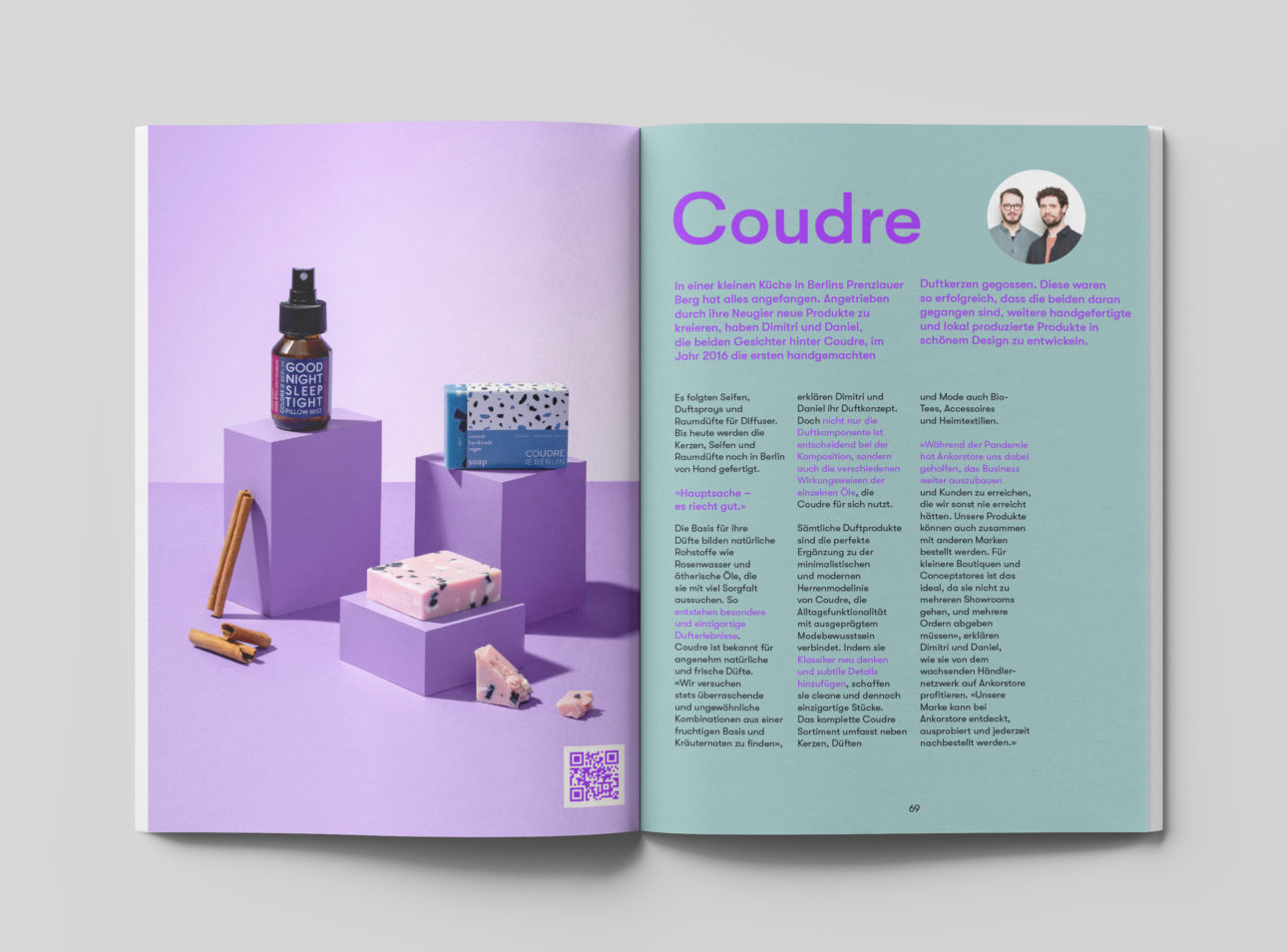 Open Magazine Mockup by Anthony Boyd Graphics