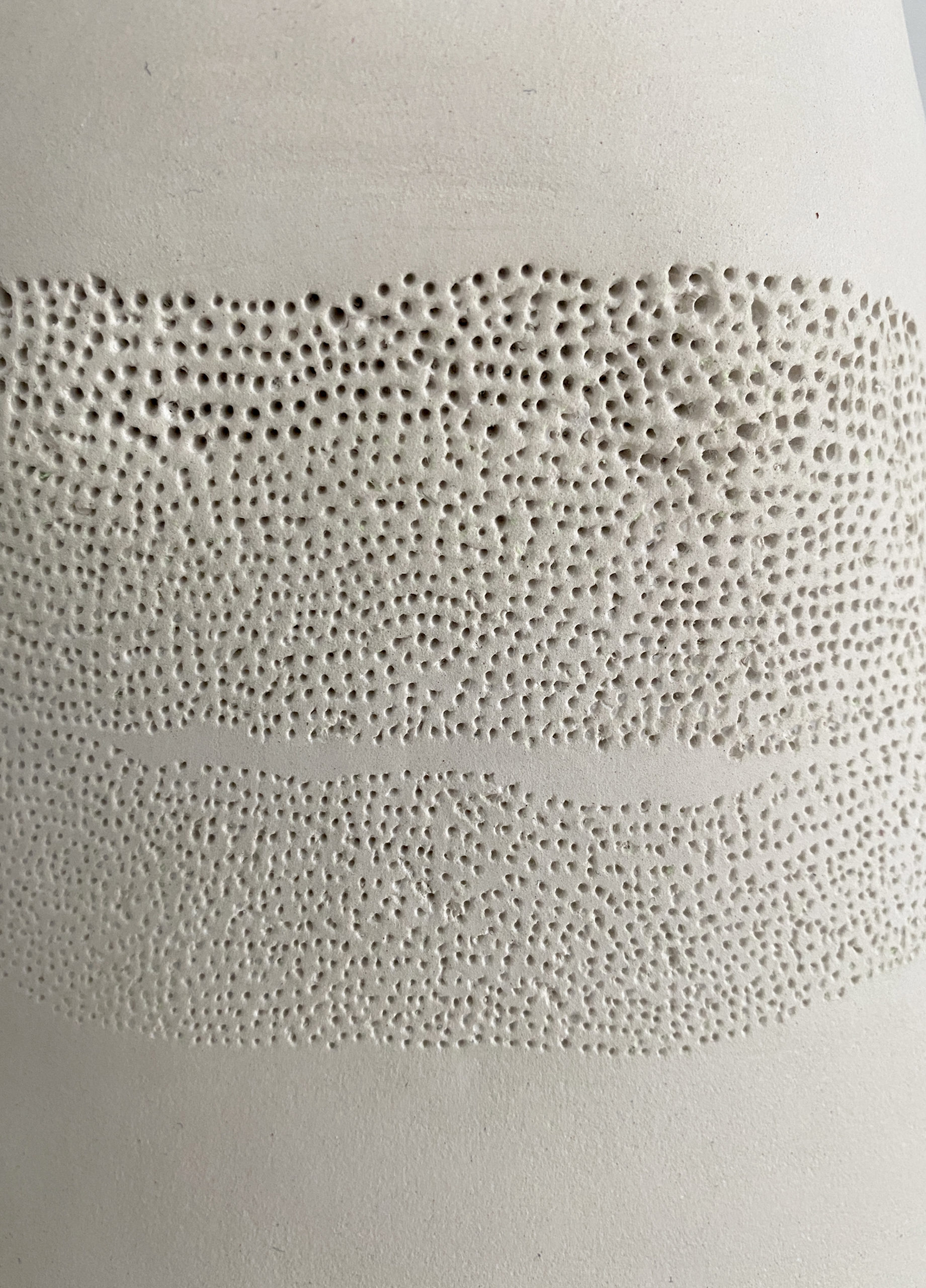 Mountain handbuilt ceramic puece