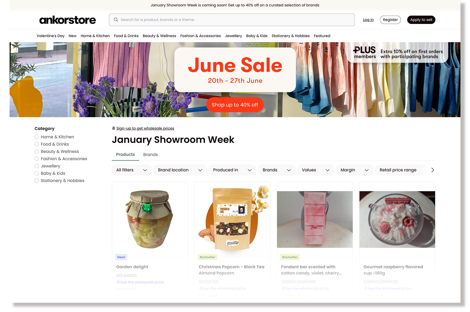 June Sale campaign design