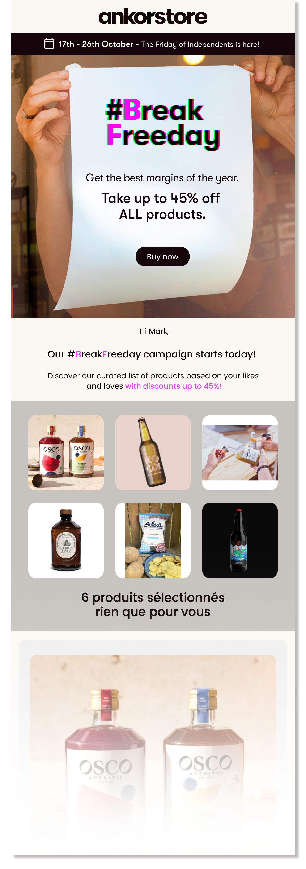 Concept and Art direction Black Friday campaign